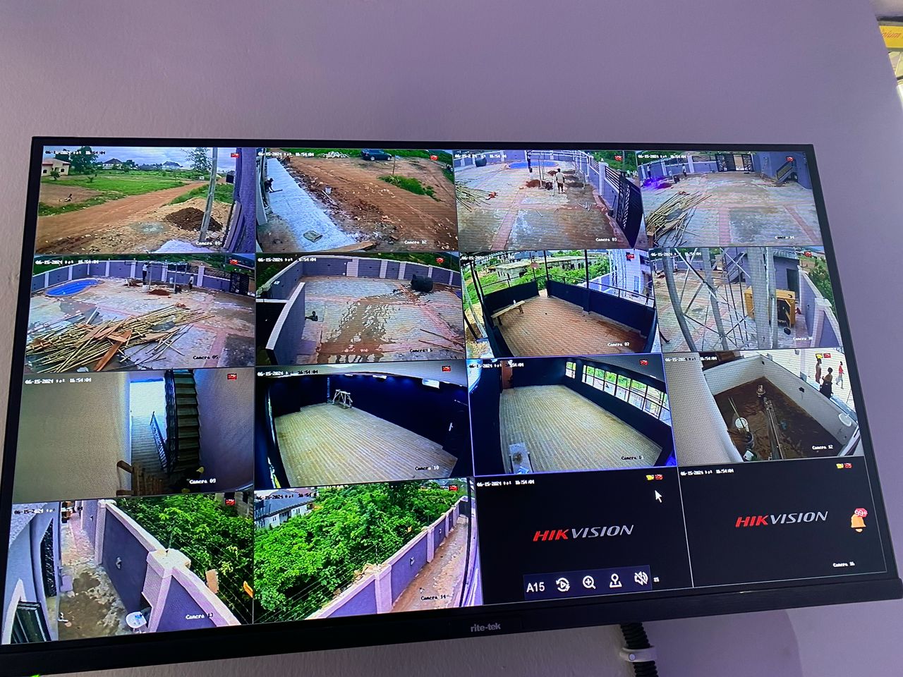 CCTV camera installation